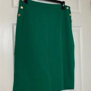 The Limited Women’s Skirt with Gold Buttons (New)